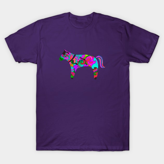 Dala Horse T-Shirt by AmayaBrydon